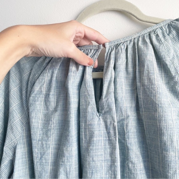 New Current Elliott country prairie coastal cottagecore Isa Dress balloon sleeve - Picture 5 of 7